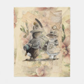 ペテロウサギ組成 フリースブランケット (正面)