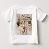 ペテロウサギ組成 ベビーTシャツ (裏面)