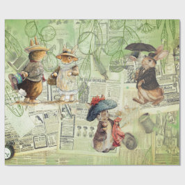 ペテロウサギ組成 ラッピングペーパー