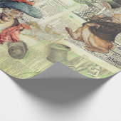 ペテロウサギ組成 ラッピングペーパー (角)