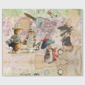 ペテロウサギ組成 ラッピングペーパー (フラット)