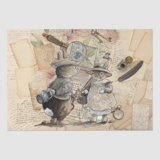 ペテロウサギ組成 薄葉紙 (正面)