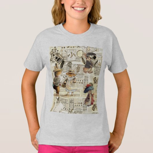 ペテロウサギ組成 Tシャツ (正面)