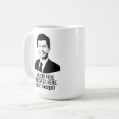 ペテロ市長 コーヒーマグカップ (正面左)