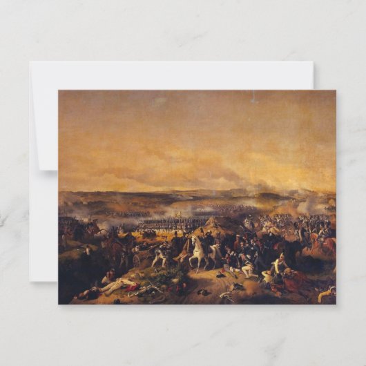 ペテロ・フォンのボロディノの戦い 招待状 (正面)