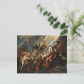 ペテロ・ポール・ルーベンスによるフェートンの秋(1605年) ポストカード (スタンド正面)