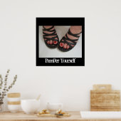 ペディキュア写真、パンプルセルフポスター ポスター (キッチン)