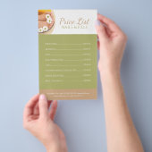 ペディキュア爪、 ネイルペディキュリスト足スパカモミール チラシ (ハンドル)