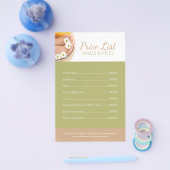 ペディキュア爪、 ネイルペディキュリスト足スパカモミール チラシ (シングル)