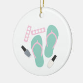 ペディキュア セラミックオーナメント (左)