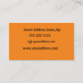 ペディキュア・マニキュアの名刺 名刺 (裏面)