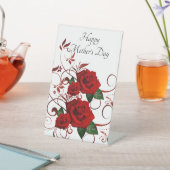 ペデスタルのサイン、ハッピーマザーの日 台座サイン (インサイチュ)