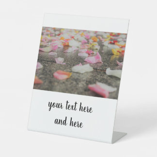 ペデスタルサイン結婚式の日 台座サイン