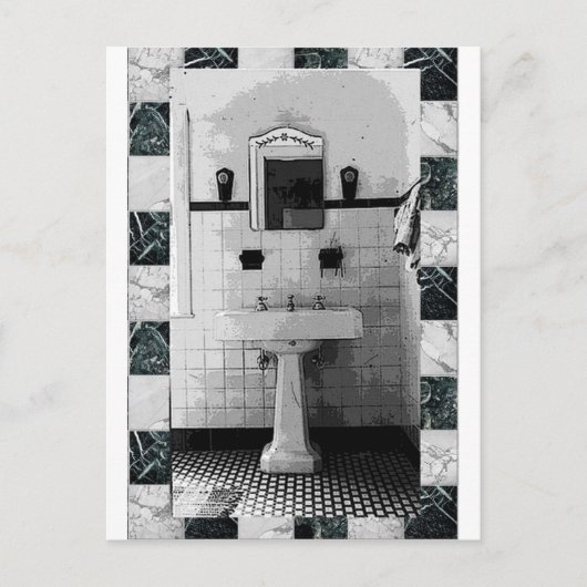 ペデスタルシンクテッサ1.jpg ポストカード (正面)