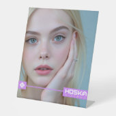 ペデスタル標識 台座サイン (正面)