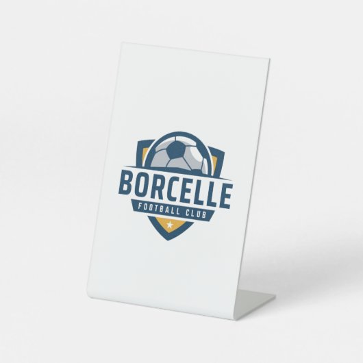 ペデスタル標識 台座サイン (正面)