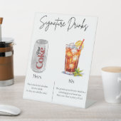 ペデスタル標識 台座サイン (インサイチュ)