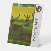 ペデスタル標識 台座サイン (正面)