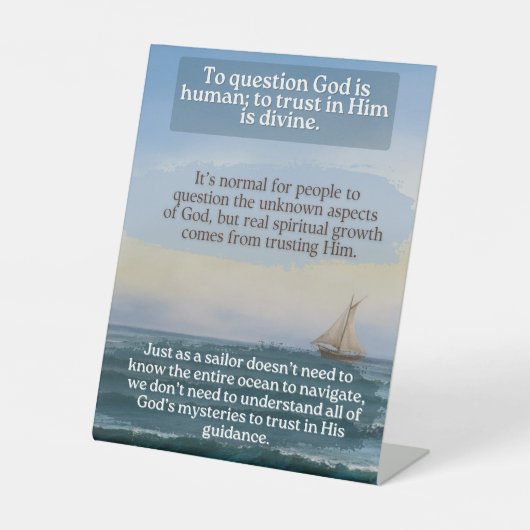 ペデスタル標識 台座サイン (正面)