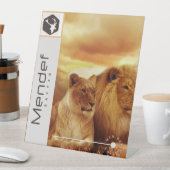 ペデスタル標識 台座サイン (インサイチュ)