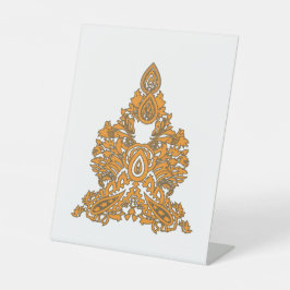 ペデスタル標識 台座サイン