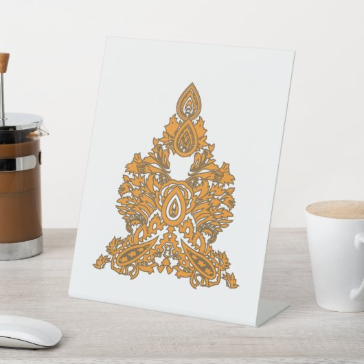 ペデスタル標識 台座サイン (インサイチュ)