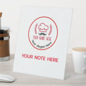 ペデスタル標識 台座サイン (インサイチュ)