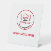 ペデスタル標識 台座サイン (正面)