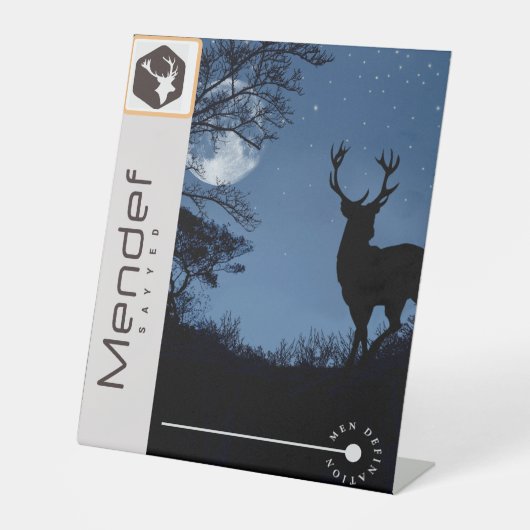 ペデスタル標識 台座サイン (正面)