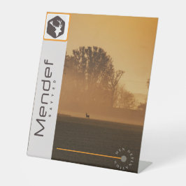 ペデスタル標識 台座サイン