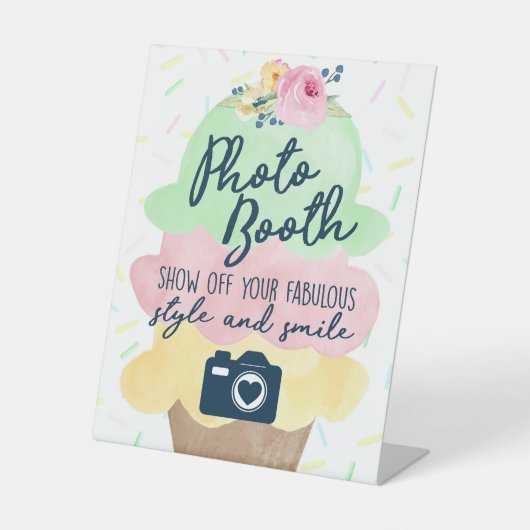 ペデスタル標識 台座サイン (正面)