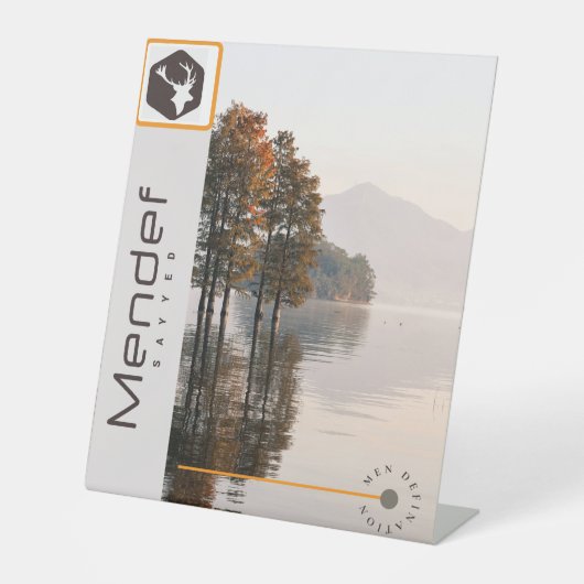 ペデスタル標識 台座サイン (正面)