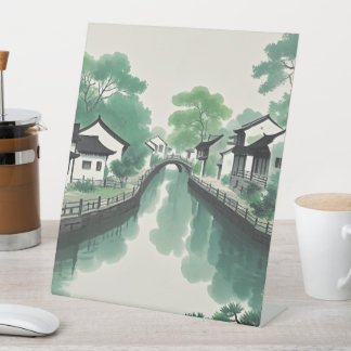 ペデスタル標識 台座サイン