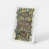 ペデスタル標識 台座サイン (正面)