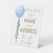 ペデスタル標識 台座サイン (正面)