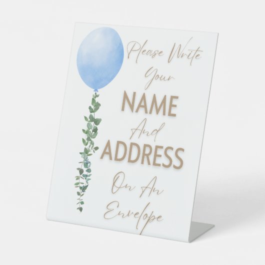 ペデスタル標識 台座サイン (正面)