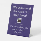 ペデスタル標識 台座サイン (正面)