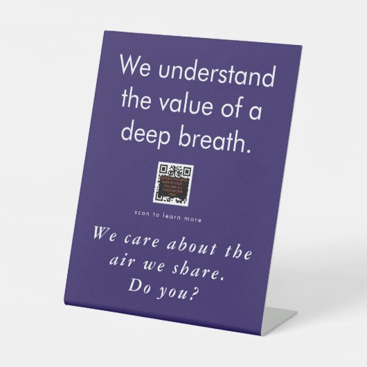 ペデスタル標識 台座サイン (正面)