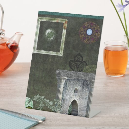 ペデスタル標識 台座サイン (インサイチュ)