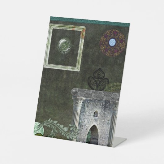 ペデスタル標識 台座サイン (正面)