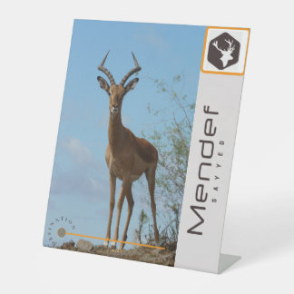 ペデスタル標識 台座サイン