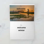 ペデスタル標識 招待状 (内部)