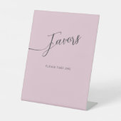 ペデスタル花嫁シャワー用のサイン。 台座サイン (正面)