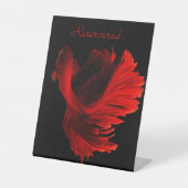 ペデスタル記号の予約 台座サイン (正面)