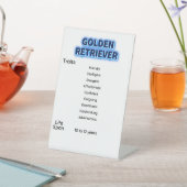 ペデスタル記号、4" X 6" 台座サイン (インサイチュ)