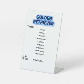 ペデスタル記号、4" X 6" 台座サイン