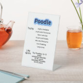 ペデスタル記号、4" X 6" 台座サイン (インサイチュ)