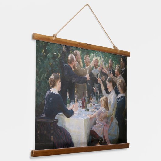 ペデュール・セヴェリン・クロイヤー - ヒップ、ヒップ、フーレイ! 吊り下げ型タペストリー (傾斜あり)