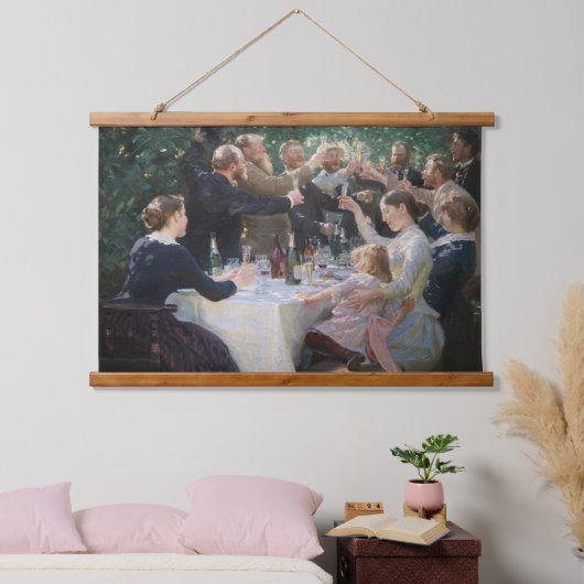 ペデュール・セヴェリン・クロイヤー - ヒップ、ヒップ、フーレイ! 吊り下げ型タペストリー (寝室)