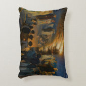 ペデュール・セヴェリン・クロイヤー - ミッドサマー・イヴの焚き火 アクセントクッション (正面(垂直))